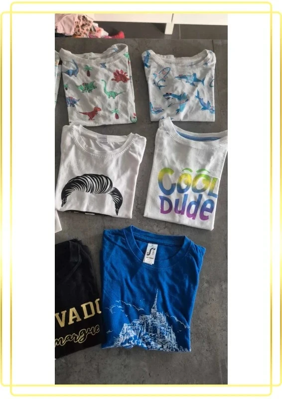 Lote de 8 camisetas para niño – photo 3